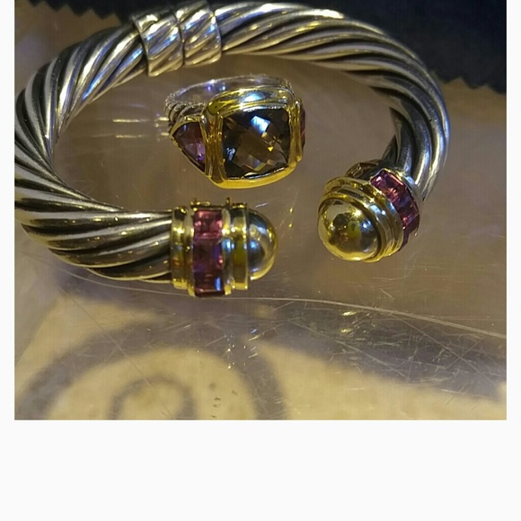 SOLD! David Yurman Stunning Braclet & Ring - Picture 2 of 8